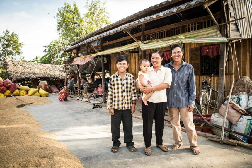 A family in Soc Trang