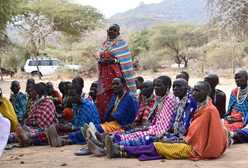 Maasai woman in Northern Tanzania speaks of daily challenges